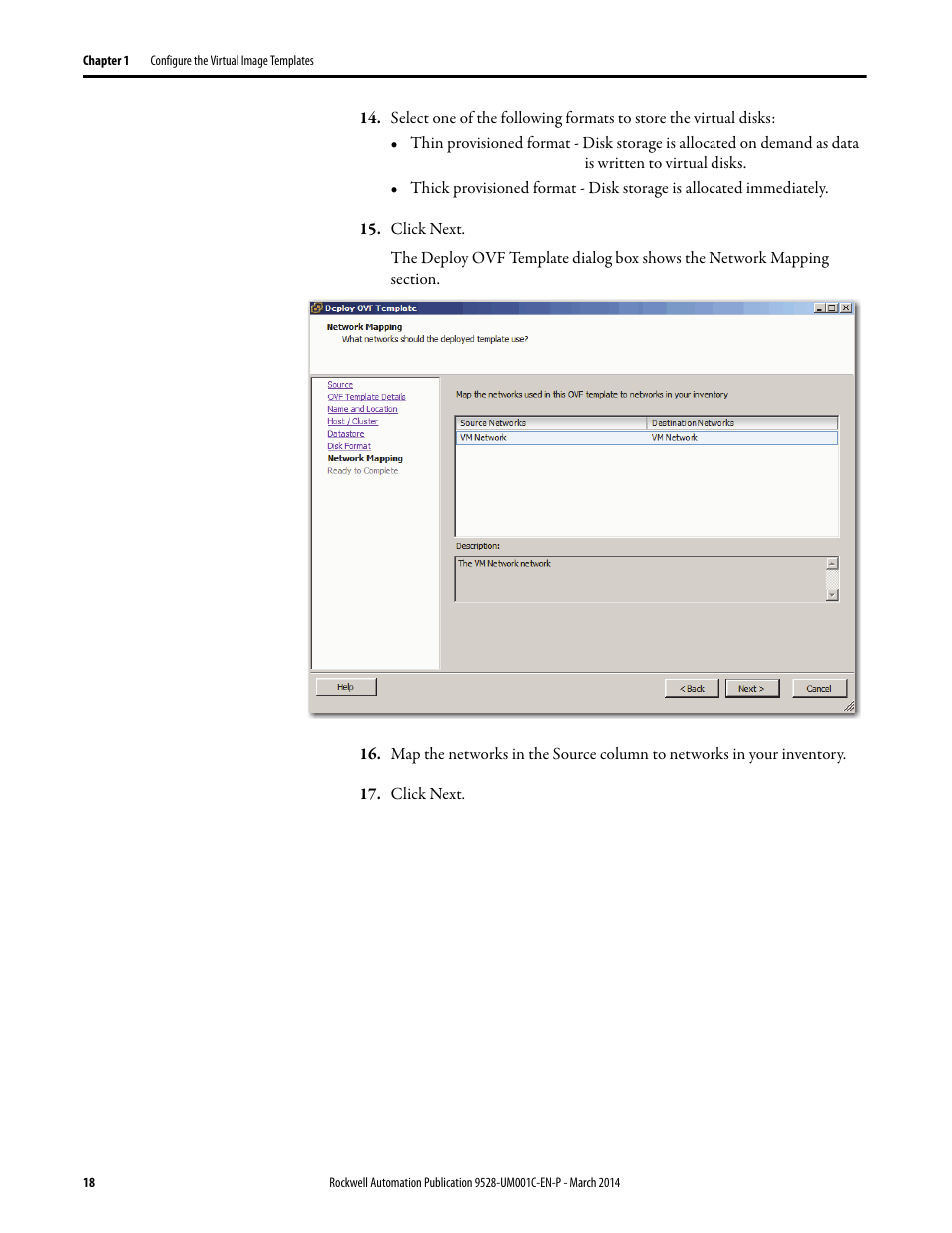 Rockwell Automation 9528-APPOWSENE Virtual Image Templates User Manual User Manual | Page 18 / 120