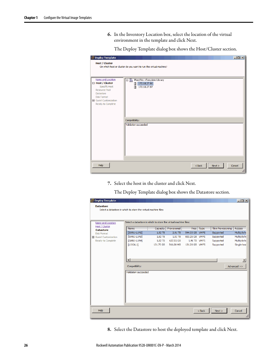 Rockwell Automation 9528-APPOWSENE Virtual Image Templates User Manual User Manual | Page 26 / 120