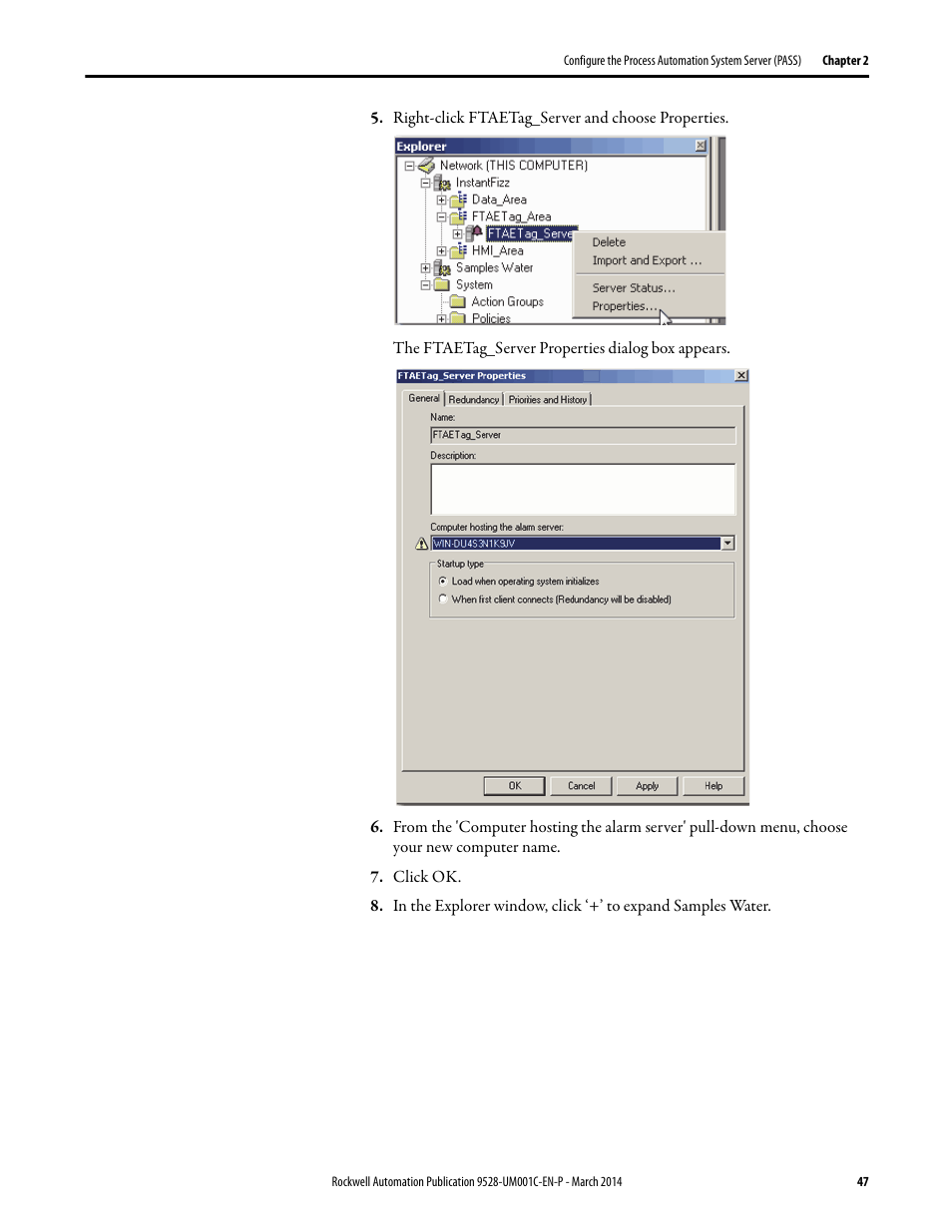 Rockwell Automation 9528-APPOWSENE Virtual Image Templates User Manual User Manual | Page 47 / 120