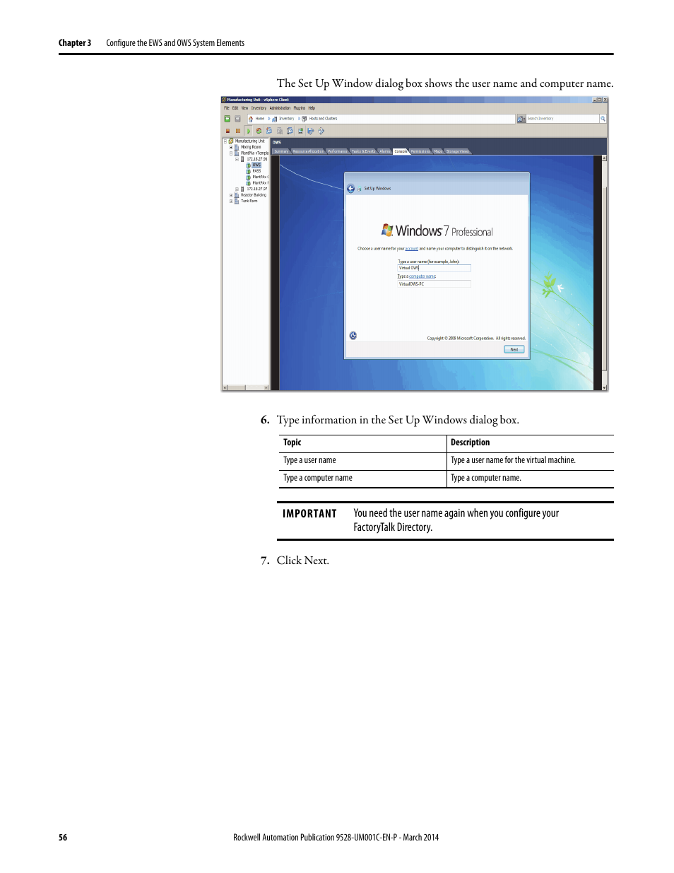 Rockwell Automation 9528-APPOWSENE Virtual Image Templates User Manual User Manual | Page 56 / 120