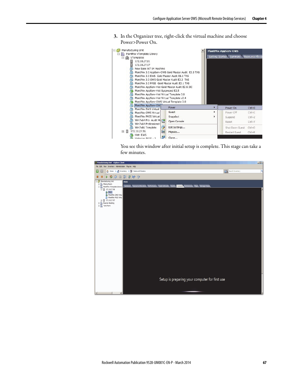 Rockwell Automation 9528-APPOWSENE Virtual Image Templates User Manual User Manual | Page 67 / 120