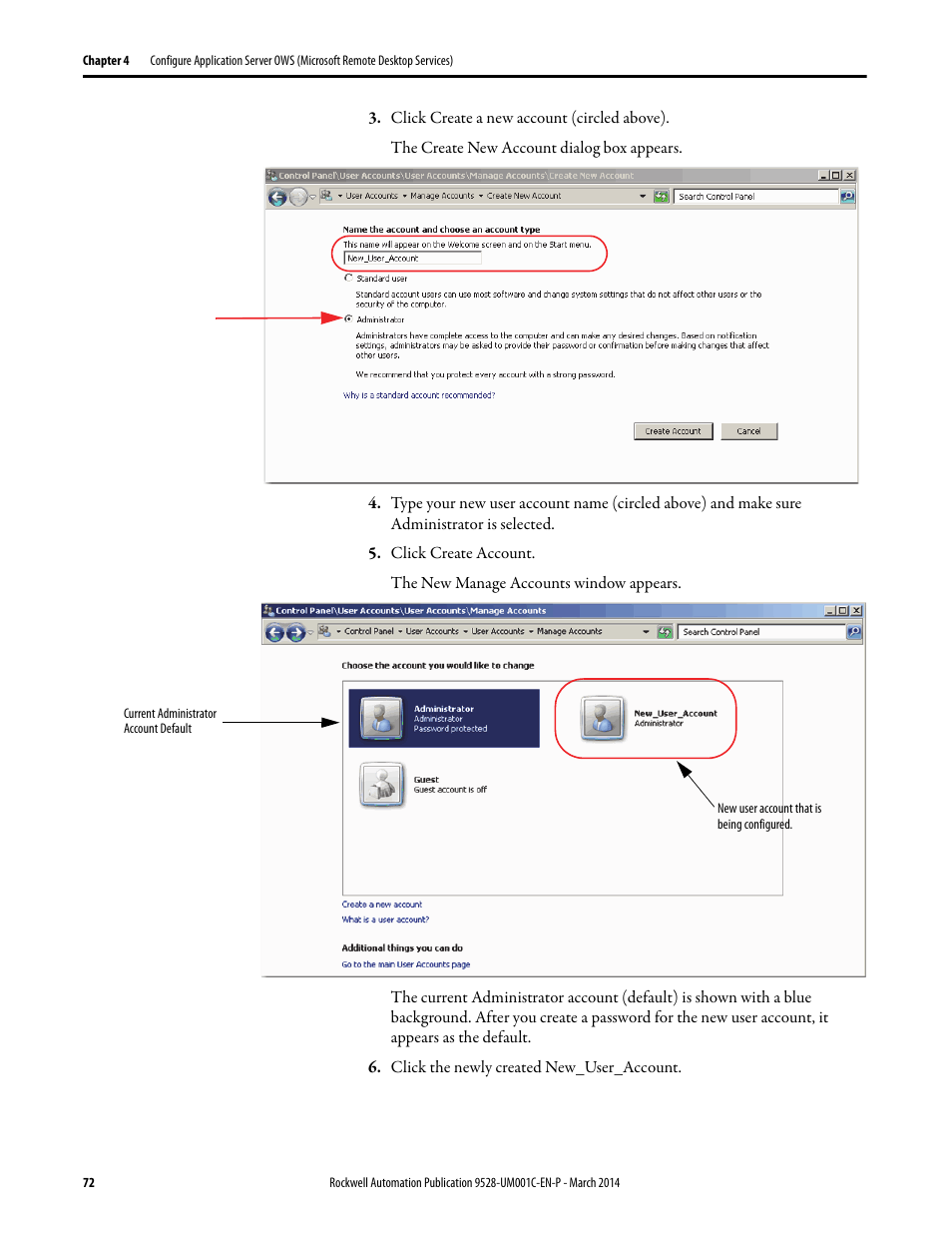 Rockwell Automation 9528-APPOWSENE Virtual Image Templates User Manual User Manual | Page 72 / 120