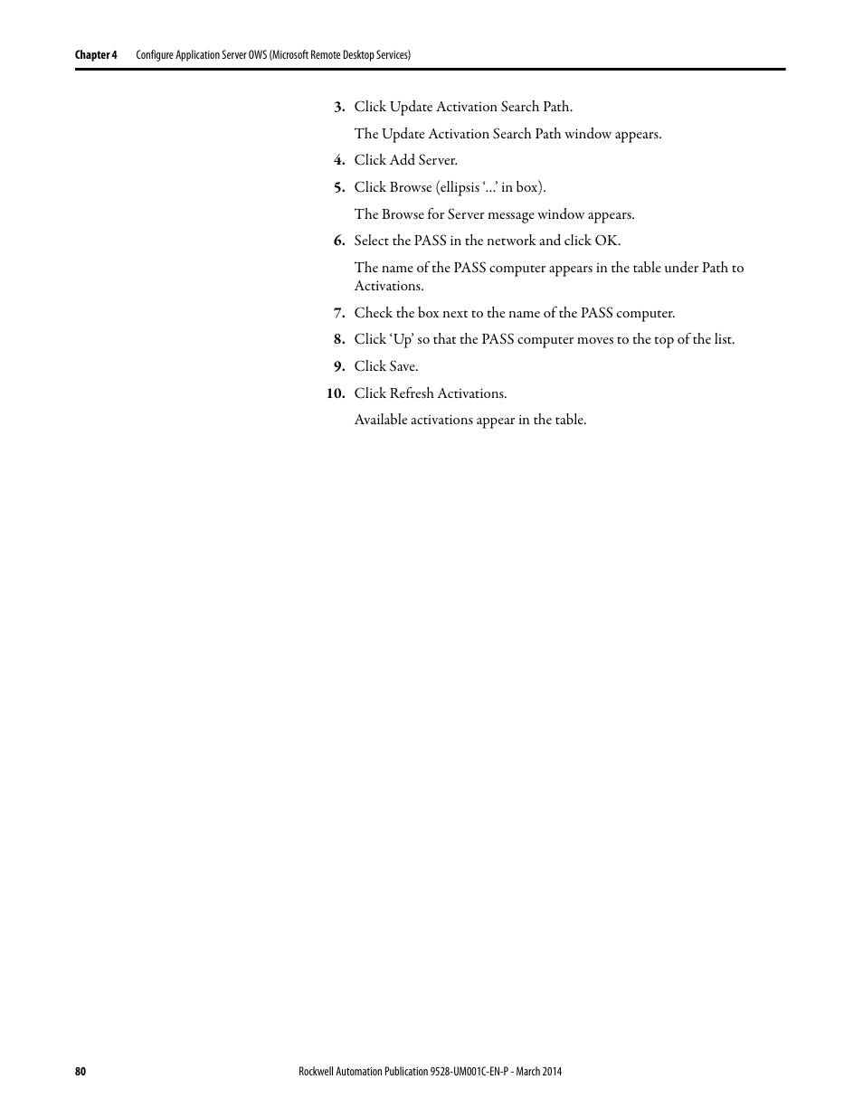 Rockwell Automation 9528-APPOWSENE Virtual Image Templates User Manual User Manual | Page 80 / 120