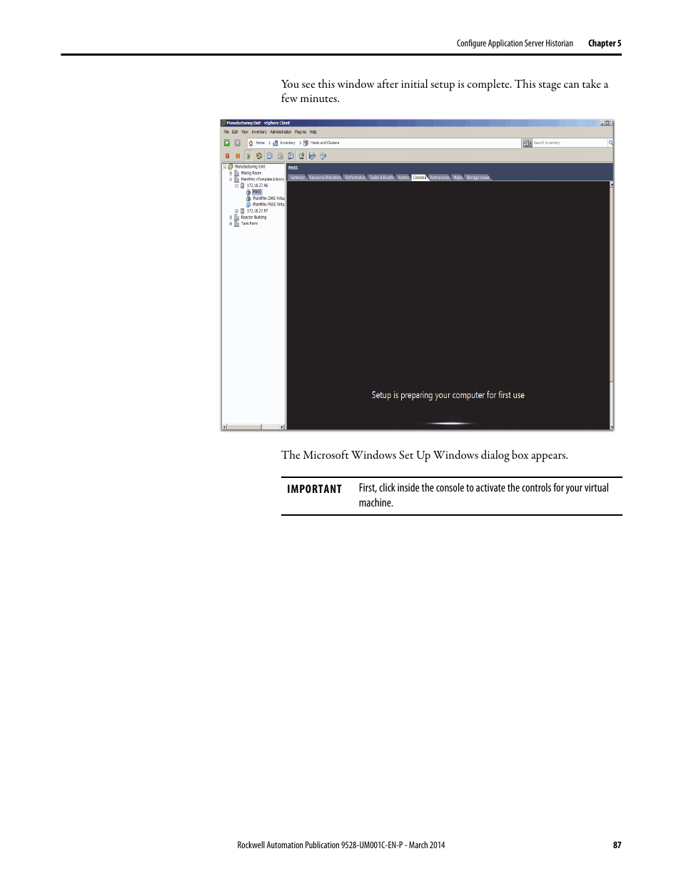 Rockwell Automation 9528-APPOWSENE Virtual Image Templates User Manual User Manual | Page 87 / 120
