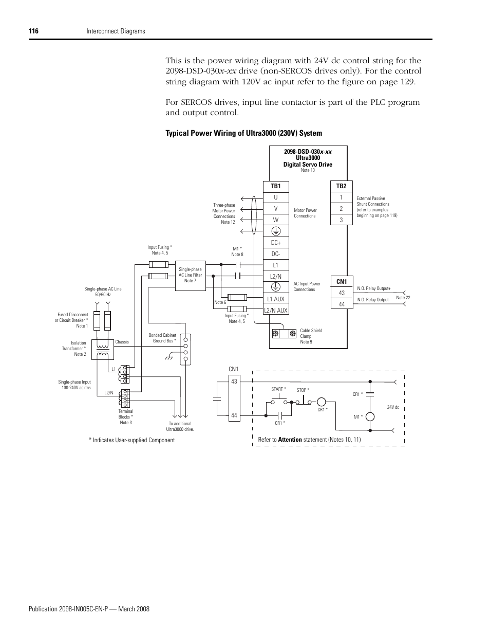 Rockwell Automation 2090 Ultra3000 Servo Drives Integration Manual User Manual | Page 116 / 180