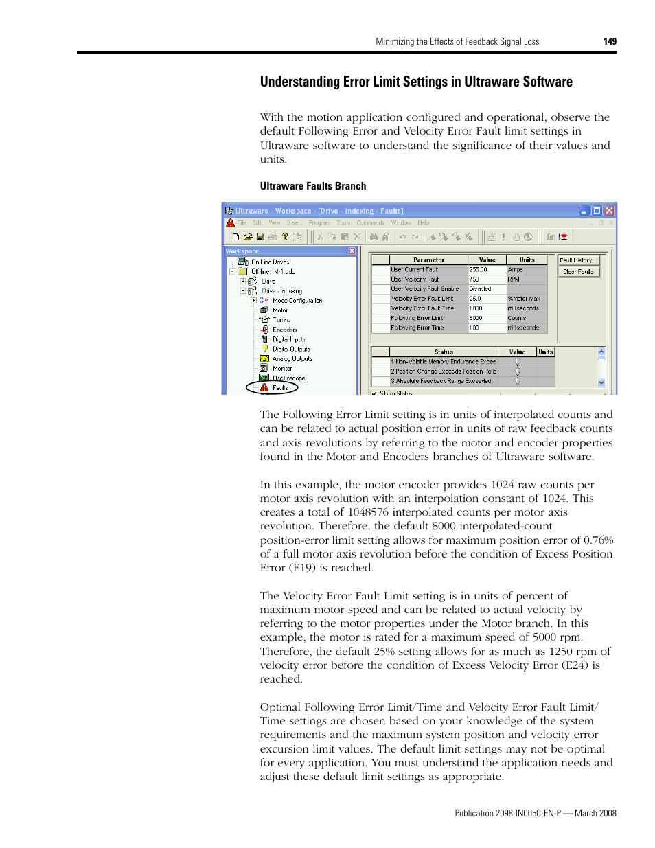 Rockwell Automation 2090 Ultra3000 Servo Drives Integration Manual User Manual | Page 149 / 180