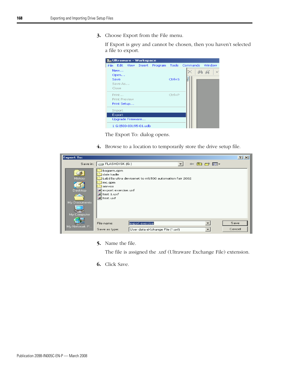 Rockwell Automation 2090 Ultra3000 Servo Drives Integration Manual User Manual | Page 168 / 180