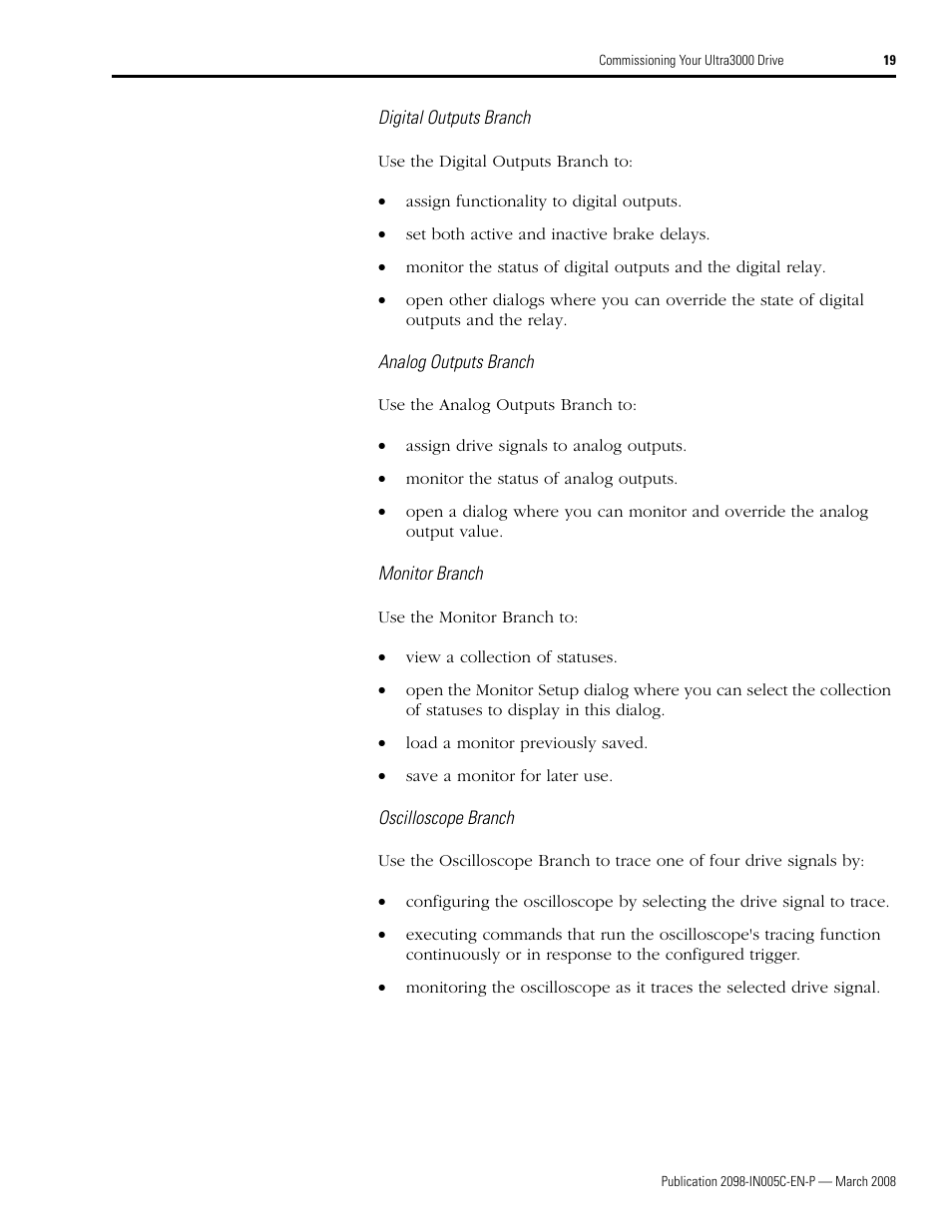 Rockwell Automation 2090 Ultra3000 Servo Drives Integration Manual User Manual | Page 19 / 180