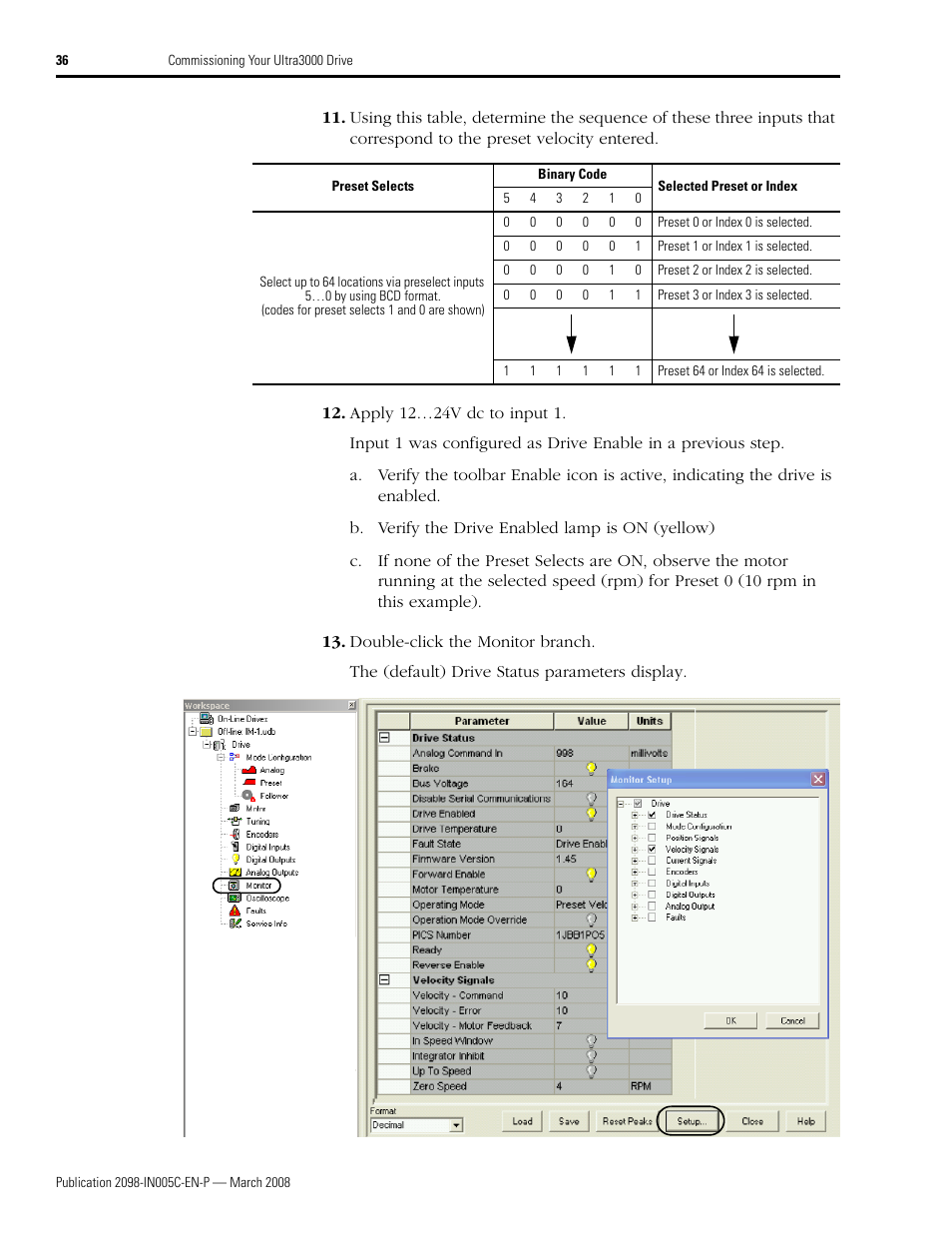 Rockwell Automation 2090 Ultra3000 Servo Drives Integration Manual User Manual | Page 36 / 180