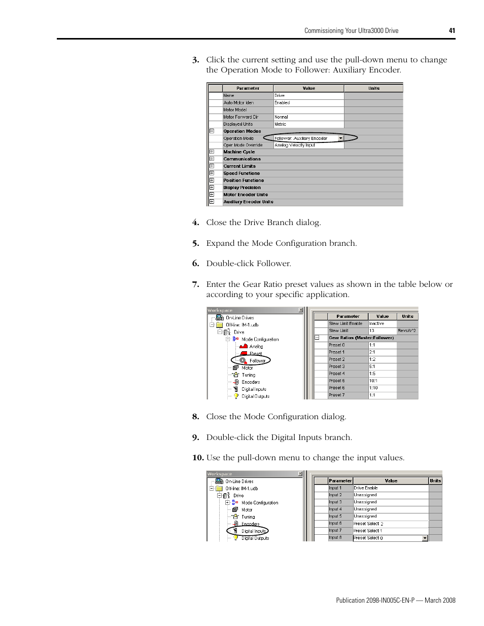 Rockwell Automation 2090 Ultra3000 Servo Drives Integration Manual User Manual | Page 41 / 180