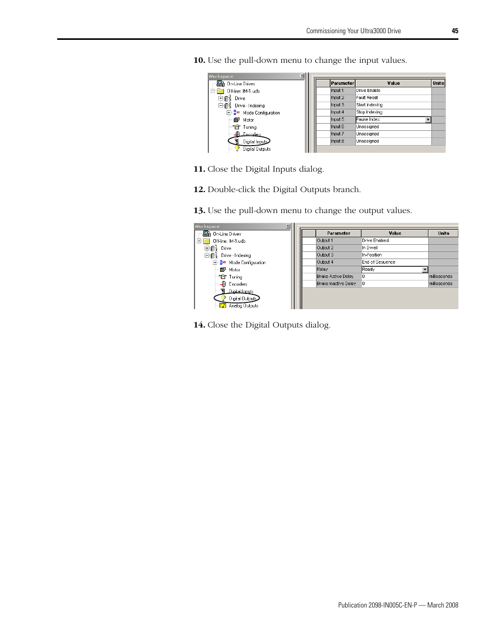 Rockwell Automation 2090 Ultra3000 Servo Drives Integration Manual User Manual | Page 45 / 180