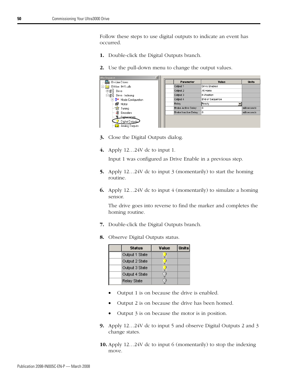 Rockwell Automation 2090 Ultra3000 Servo Drives Integration Manual User Manual | Page 50 / 180