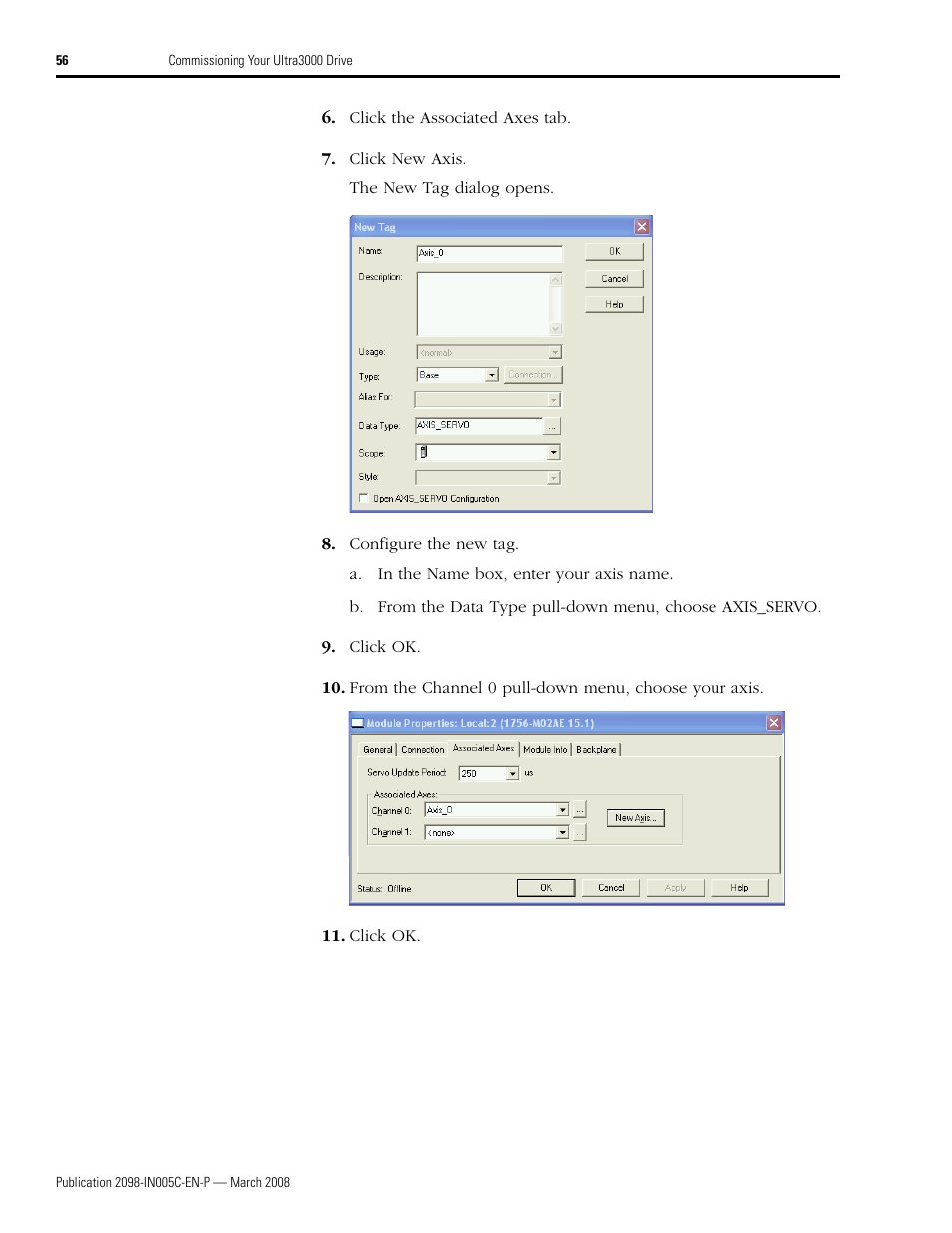 Rockwell Automation 2090 Ultra3000 Servo Drives Integration Manual User Manual | Page 56 / 180