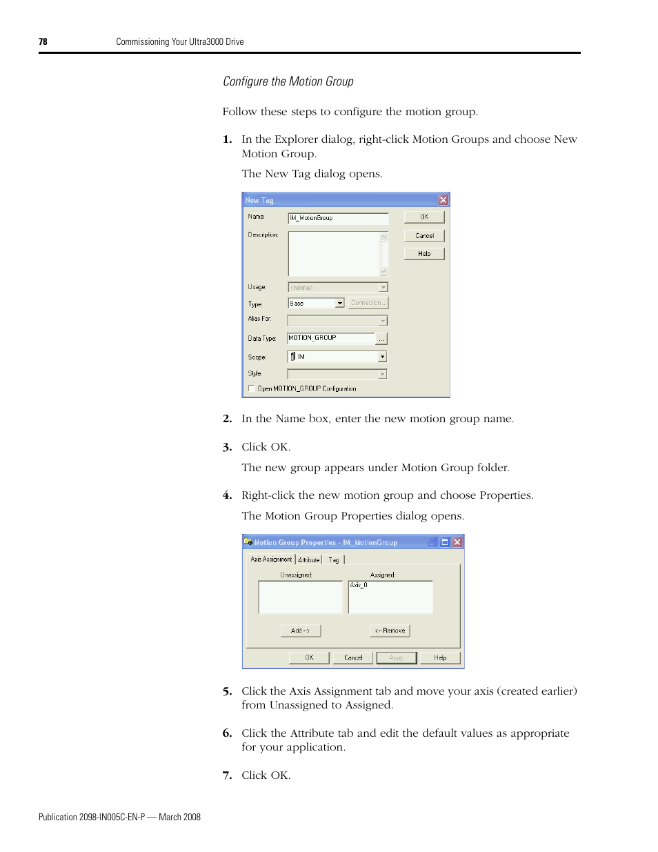 Rockwell Automation 2090 Ultra3000 Servo Drives Integration Manual User Manual | Page 78 / 180