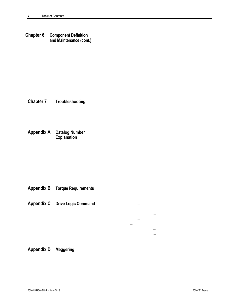 Rockwell Automation 7000 PowerFlex Medium Voltage AC Drive (B Frame) - Classic Control User Manual | Page 12 / 495