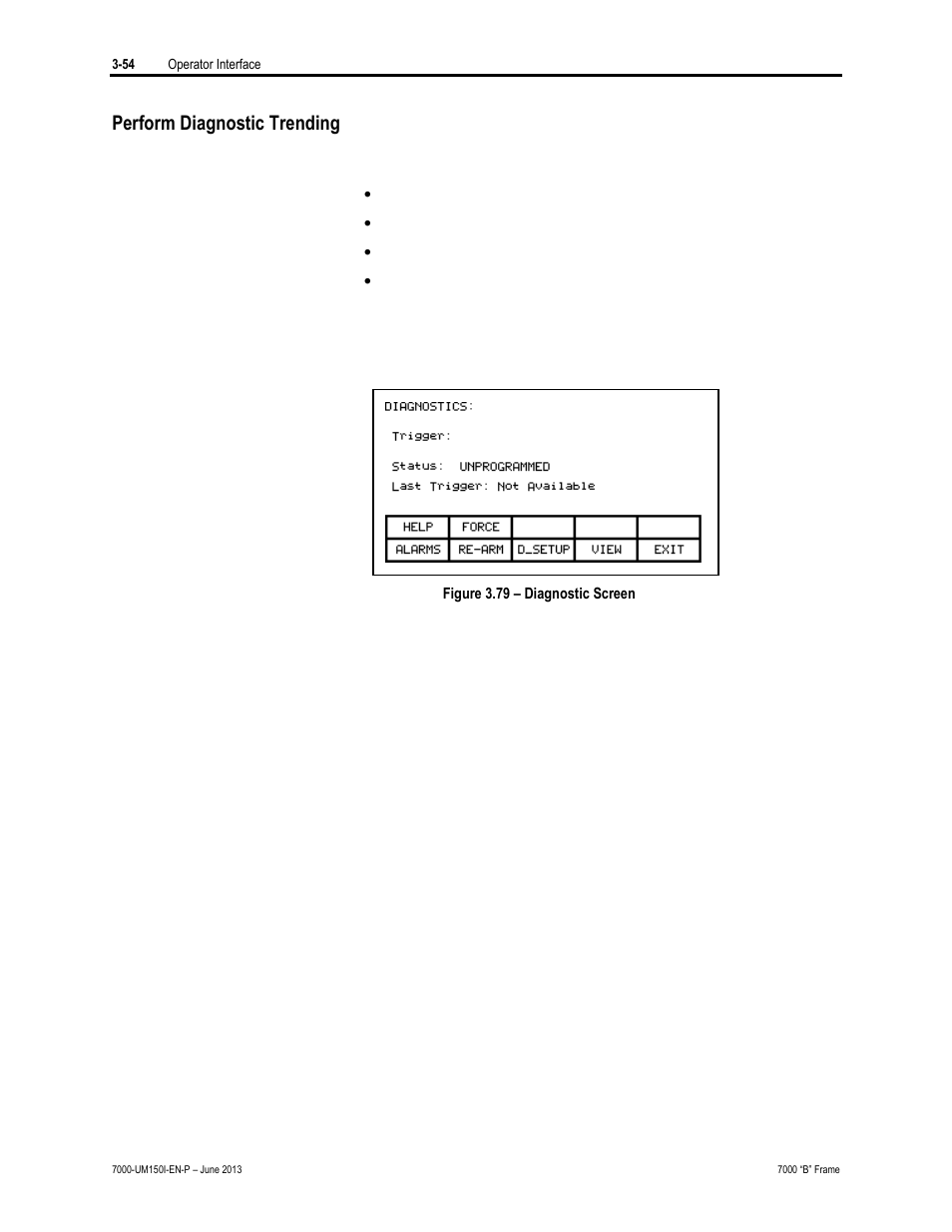Perform diagnostic trending | Rockwell Automation 7000 PowerFlex Medium Voltage AC Drive (B Frame) - Classic Control User Manual | Page 133 / 495
