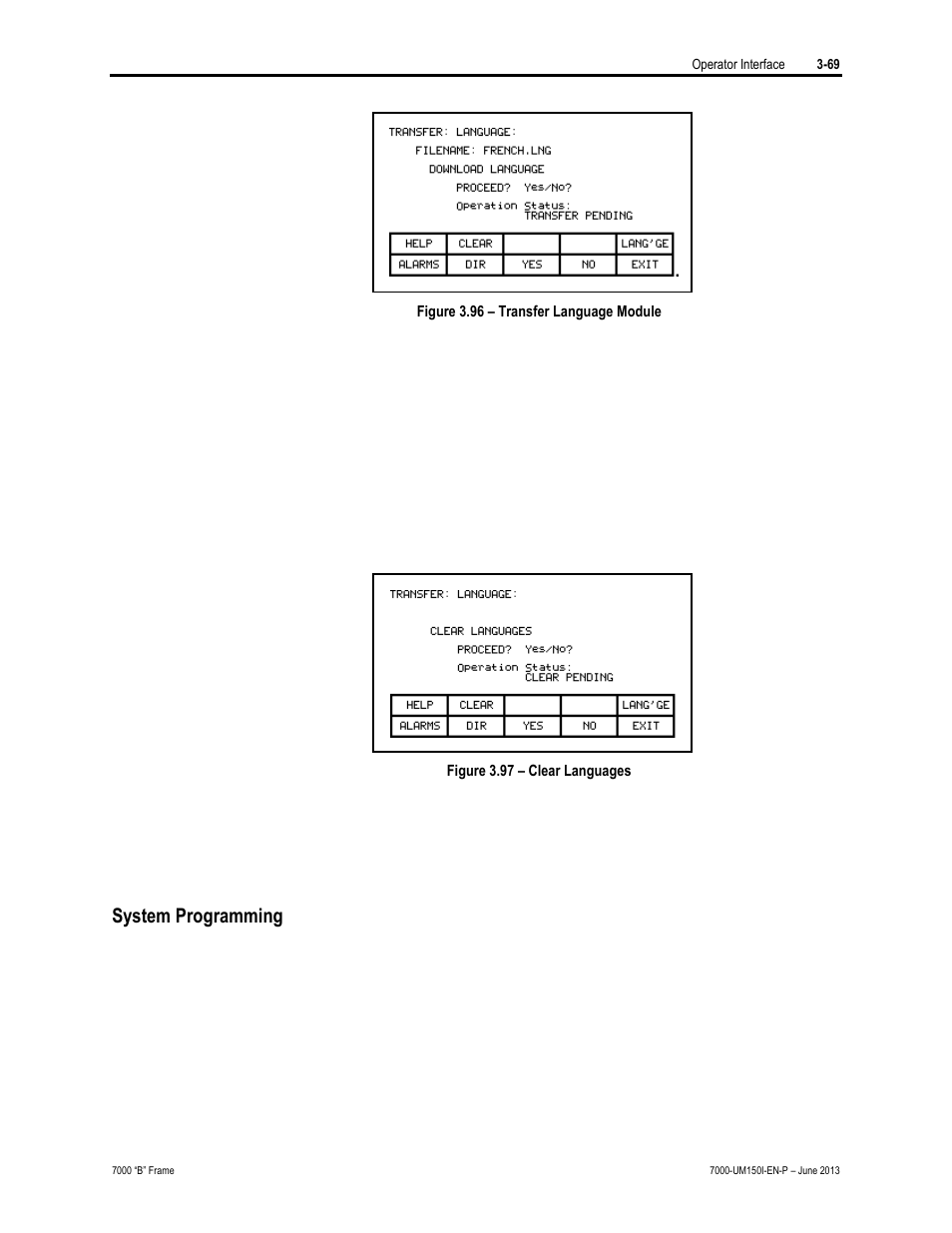System programming | Rockwell Automation 7000 PowerFlex Medium Voltage AC Drive (B Frame) - Classic Control User Manual | Page 148 / 495
