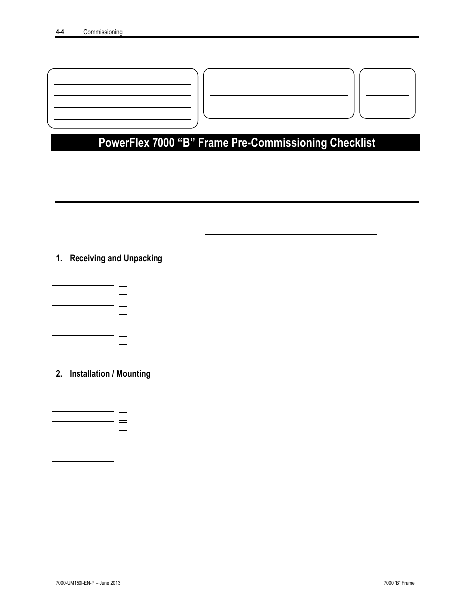 Rockwell Automation 7000 PowerFlex Medium Voltage AC Drive (B Frame) - Classic Control User Manual | Page 163 / 495