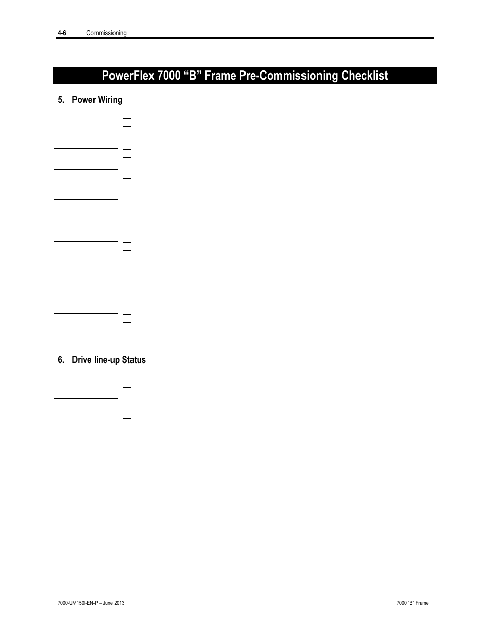 Rockwell Automation 7000 PowerFlex Medium Voltage AC Drive (B Frame) - Classic Control User Manual | Page 165 / 495