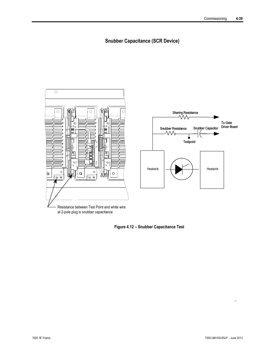 Snubber capacitance (scr device) | Rockwell Automation 7000 PowerFlex Medium Voltage AC Drive (B Frame) - Classic Control User Manual | Page 198 / 495