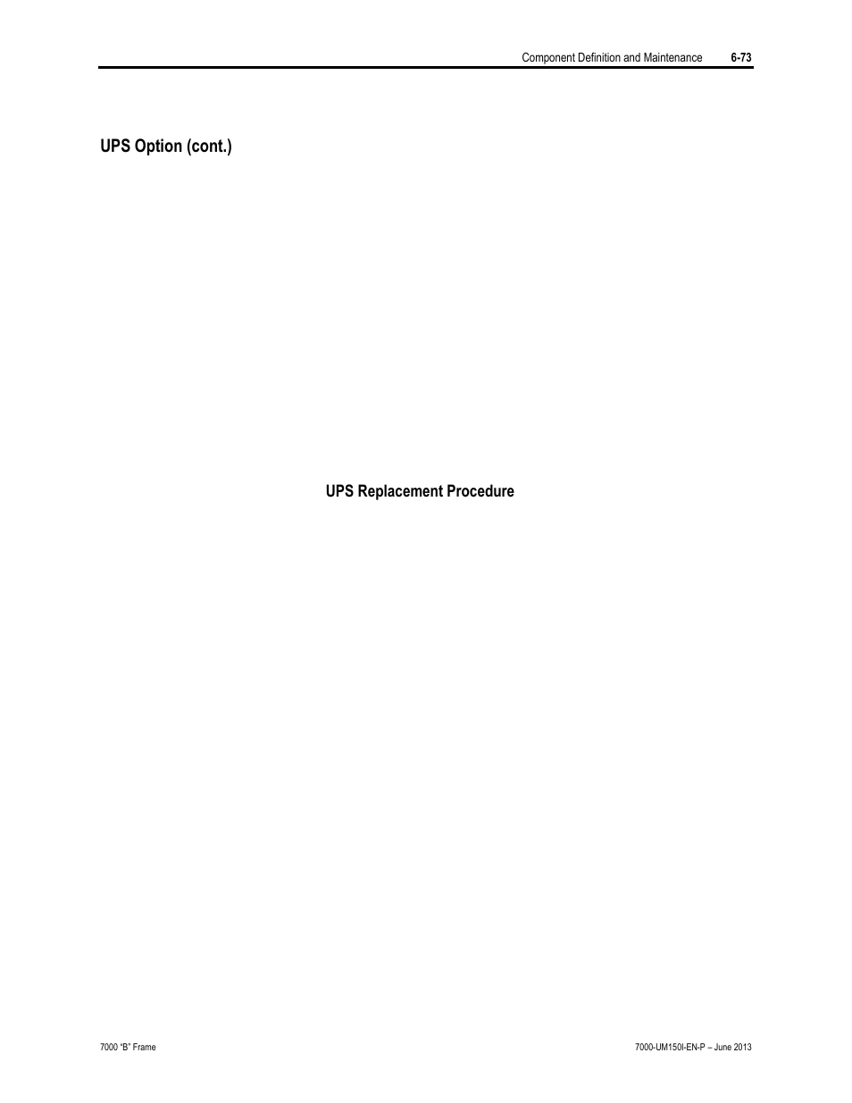 Ups option (cont.) | Rockwell Automation 7000 PowerFlex Medium Voltage AC Drive (B Frame) - Classic Control User Manual | Page 363 / 495
