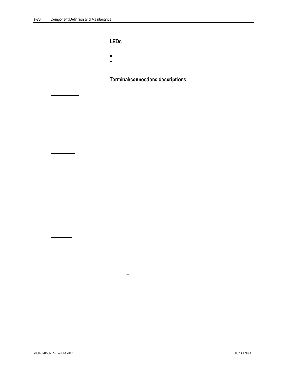 Rockwell Automation 7000 PowerFlex Medium Voltage AC Drive (B Frame) - Classic Control User Manual | Page 366 / 495