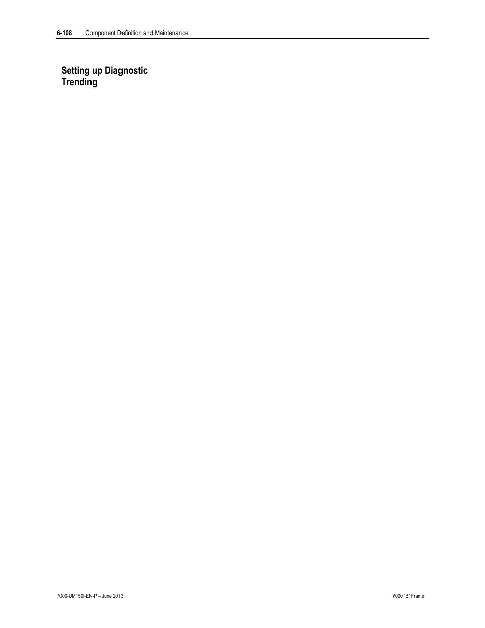 Setting up diagnostictrending, Setting up diagnostic trending | Rockwell Automation 7000 PowerFlex Medium Voltage AC Drive (B Frame) - Classic Control User Manual | Page 398 / 495