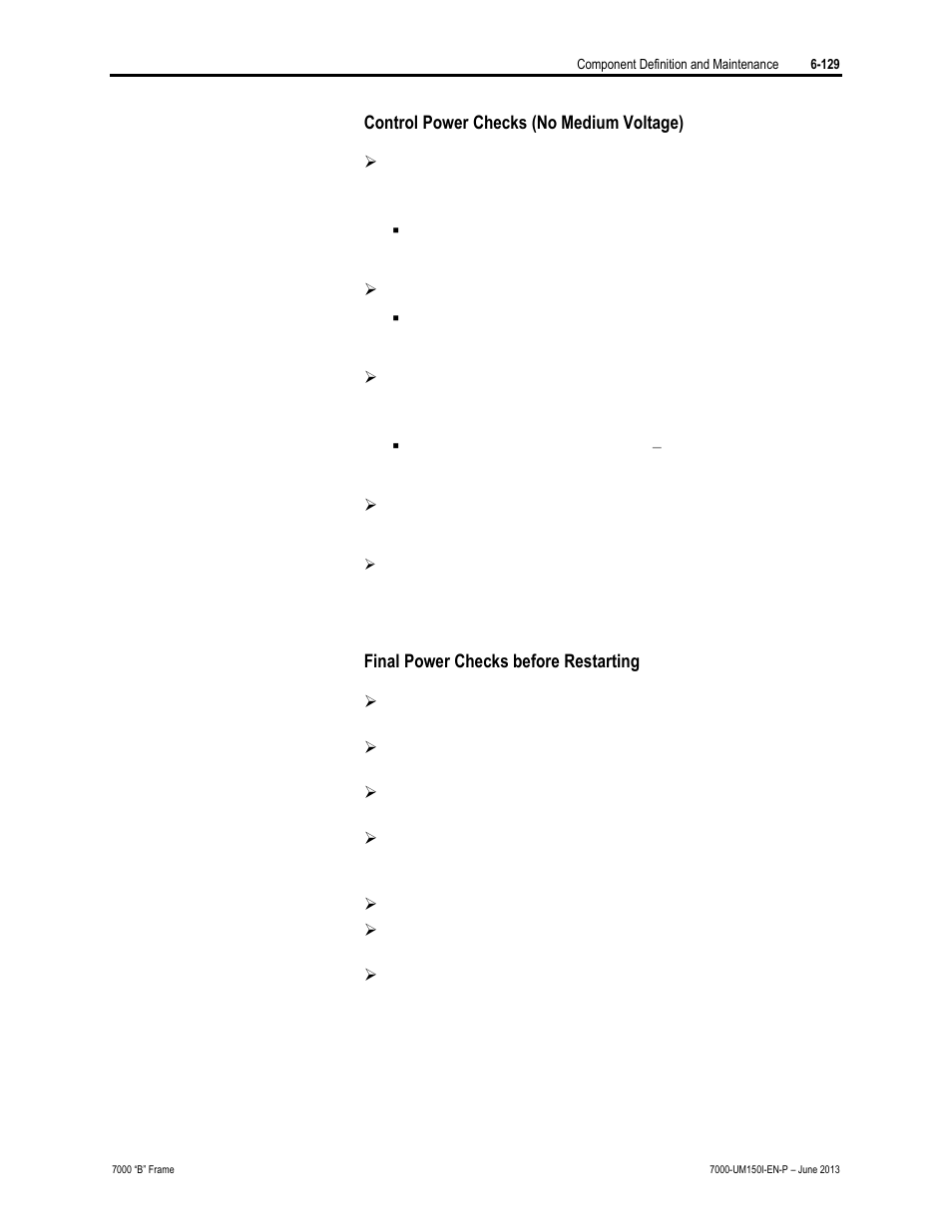 Rockwell Automation 7000 PowerFlex Medium Voltage AC Drive (B Frame) - Classic Control User Manual | Page 419 / 495