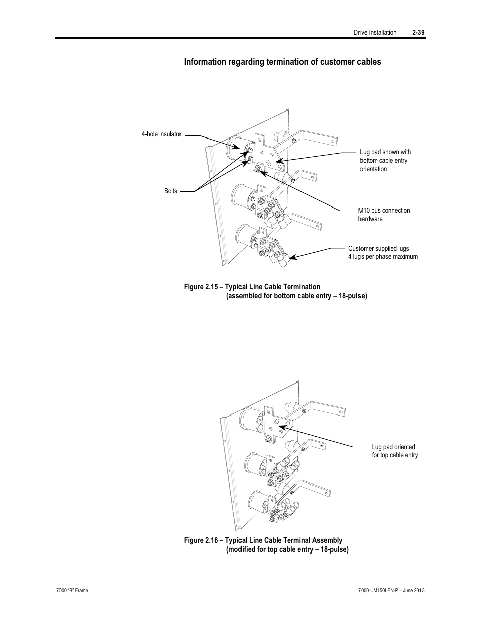 Rockwell Automation 7000 PowerFlex Medium Voltage AC Drive (B Frame) - Classic Control User Manual | Page 74 / 495
