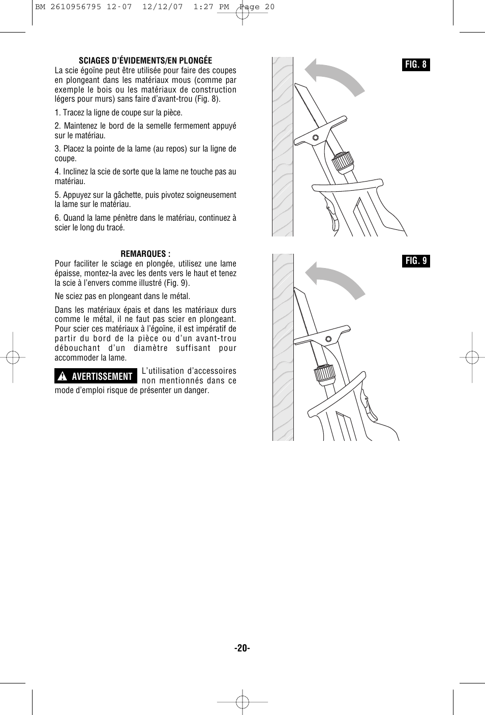 Bosch RS35 User Manual | Page 20 / 32