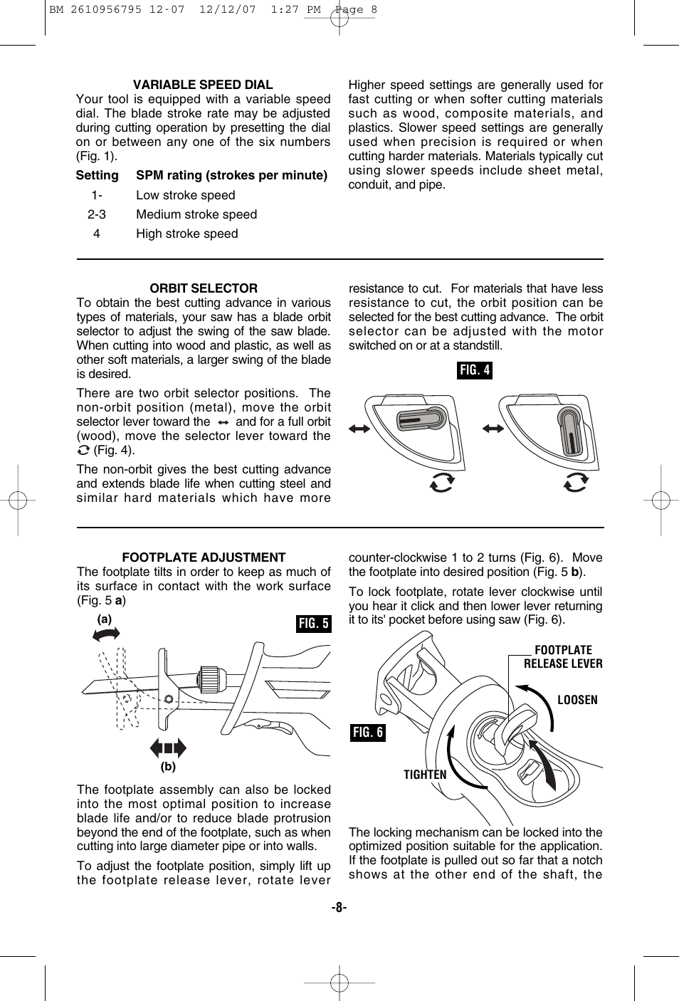 Bosch RS35 User Manual | Page 8 / 32