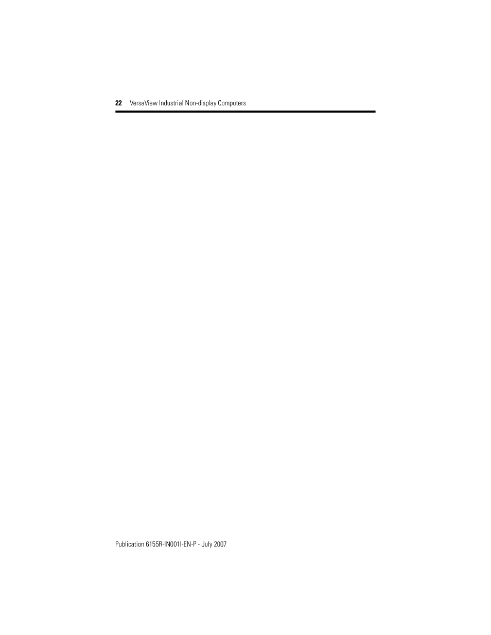 Rockwell Automation 6155R 200R VersaView Industrial Non-display Computers User Manual | Page 22 / 24