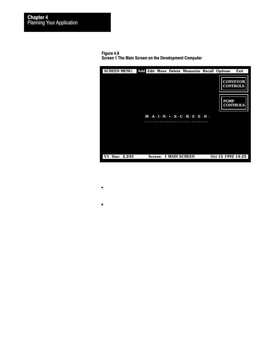 Planning your application chapter 4 | Rockwell Automation 2711 PANELBUILDER SOFTWARE USER MANUAL User Manual | Page 103 / 468