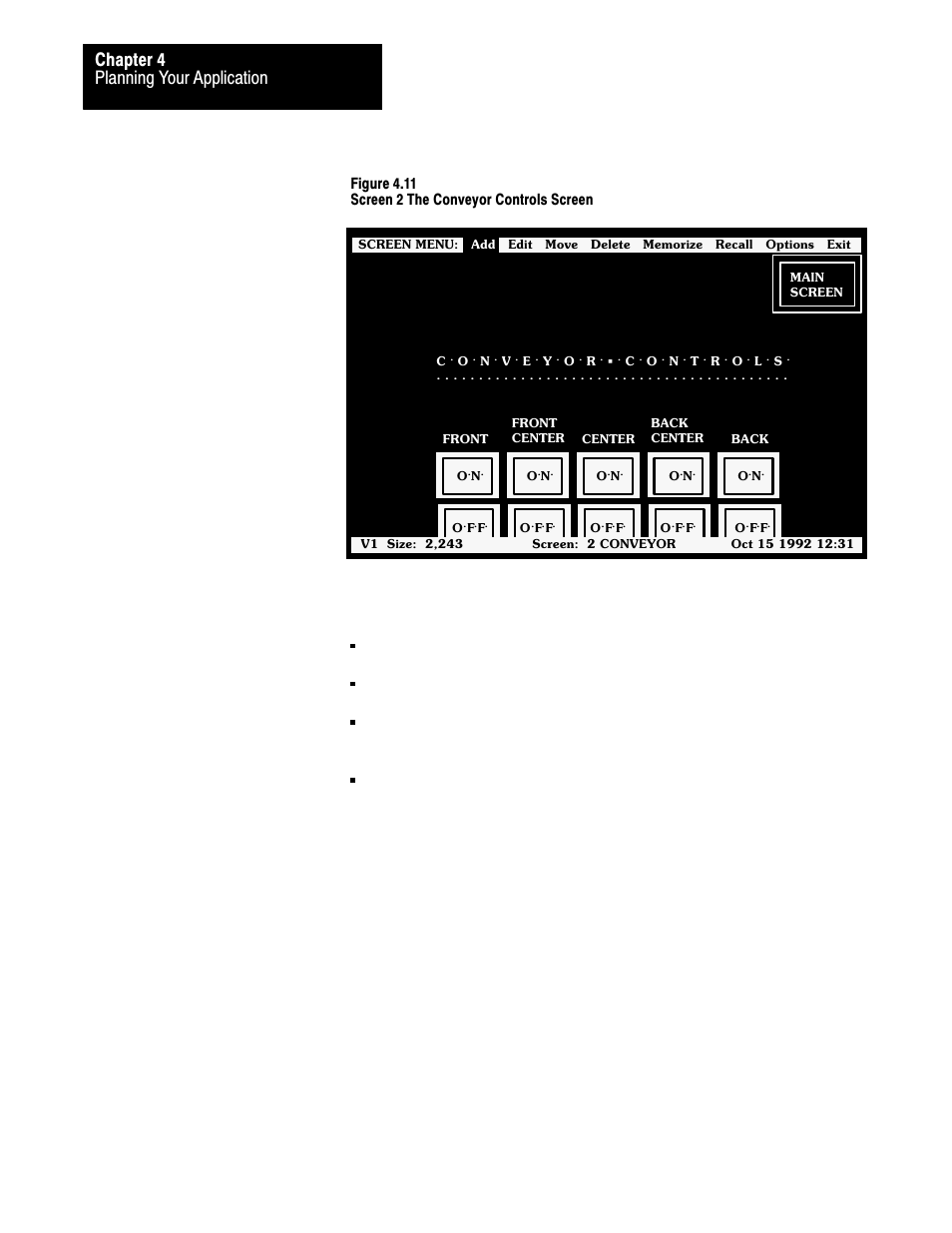 Planning your application chapter 4 | Rockwell Automation 2711 PANELBUILDER SOFTWARE USER MANUAL User Manual | Page 105 / 468