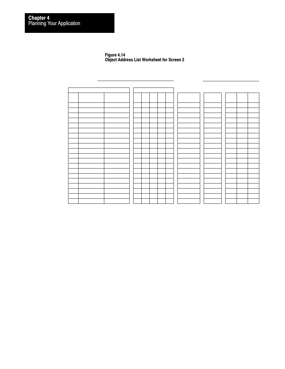 Planning your application chapter 4 | Rockwell Automation 2711 PANELBUILDER SOFTWARE USER MANUAL User Manual | Page 109 / 468