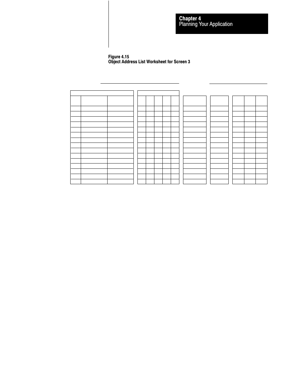 Planning your application chapter 4 | Rockwell Automation 2711 PANELBUILDER SOFTWARE USER MANUAL User Manual | Page 110 / 468