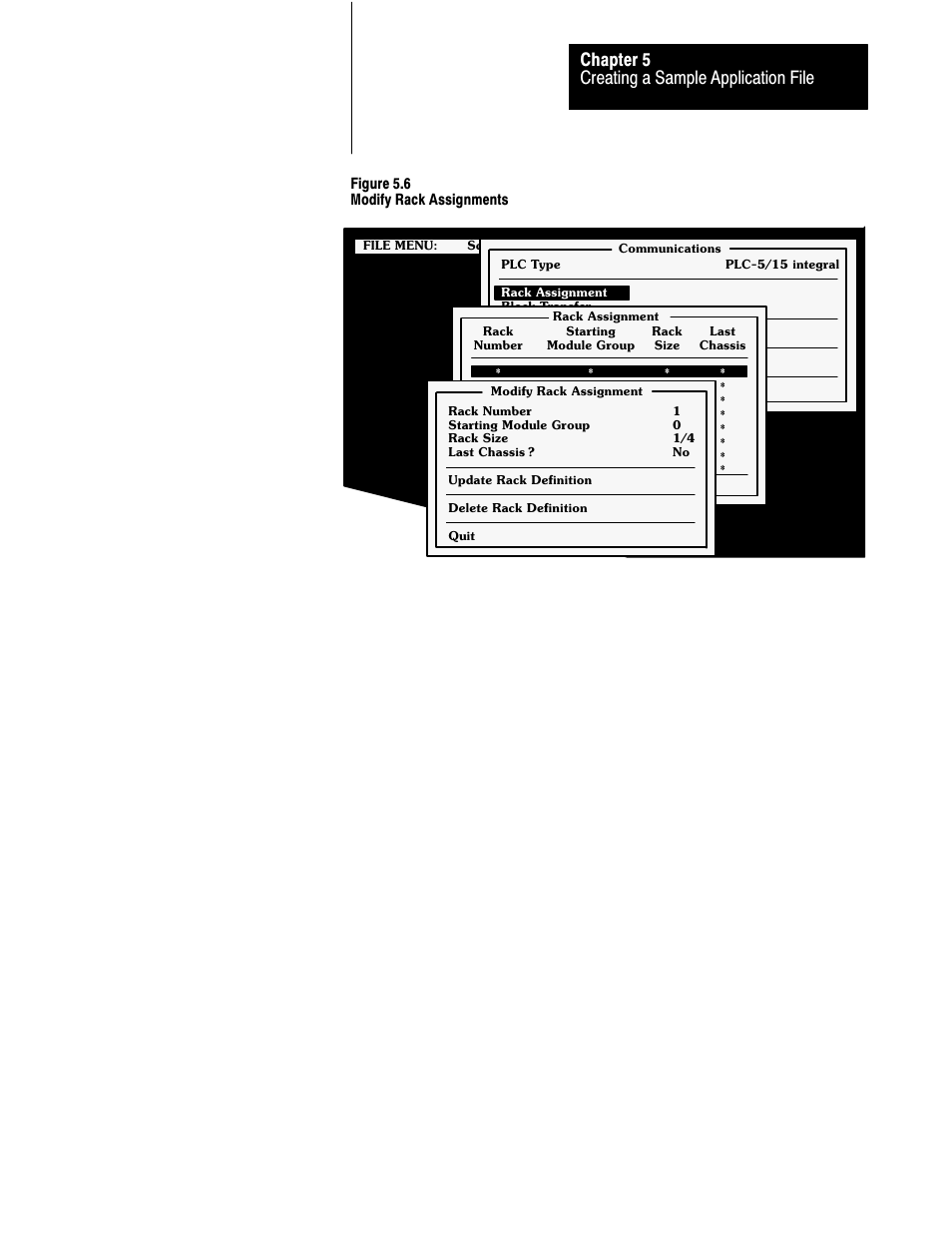 Creating a sample application file chapter 5 | Rockwell Automation 2711 PANELBUILDER SOFTWARE USER MANUAL User Manual | Page 119 / 468