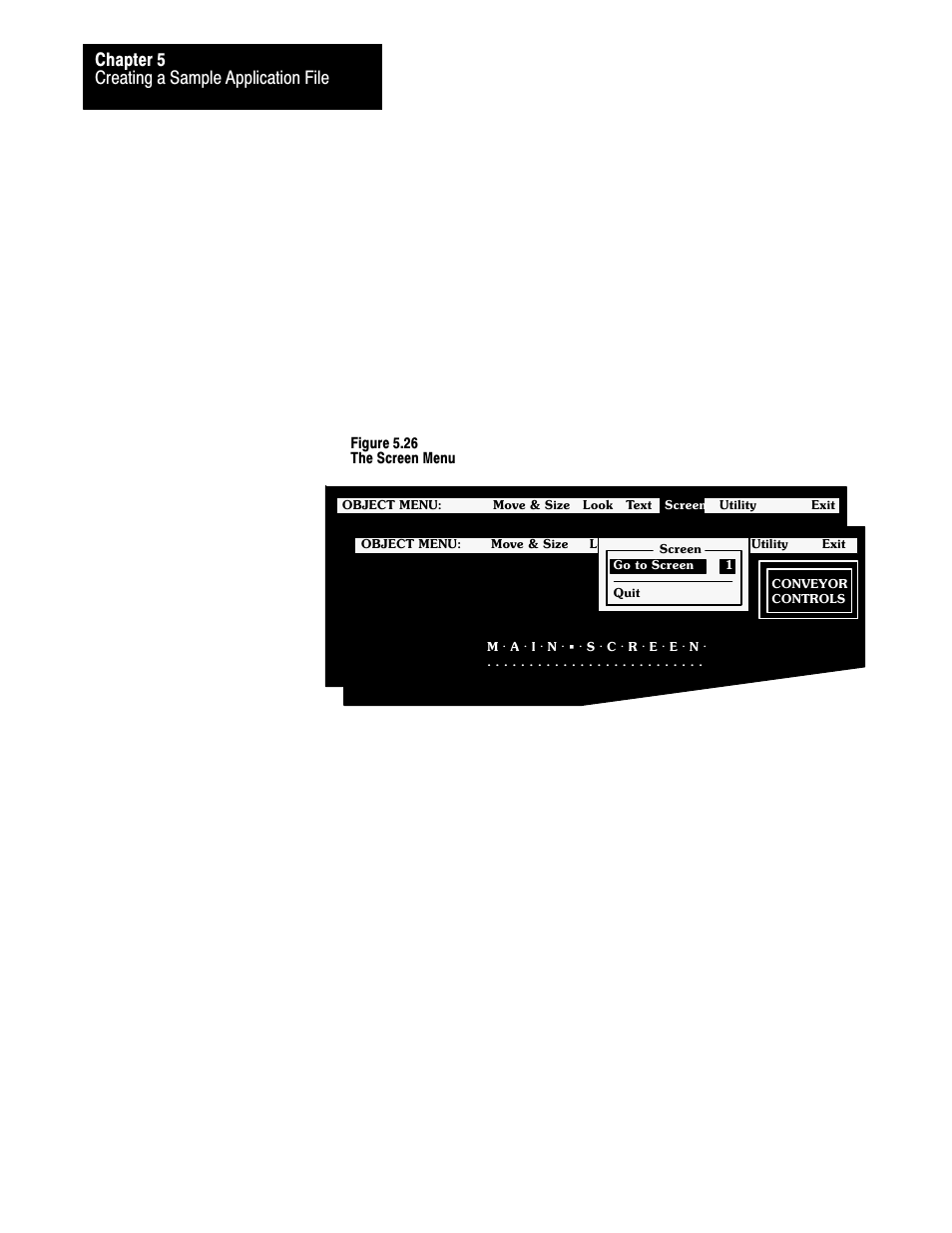 Creating a sample application file chapter 5 | Rockwell Automation 2711 PANELBUILDER SOFTWARE USER MANUAL User Manual | Page 132 / 468