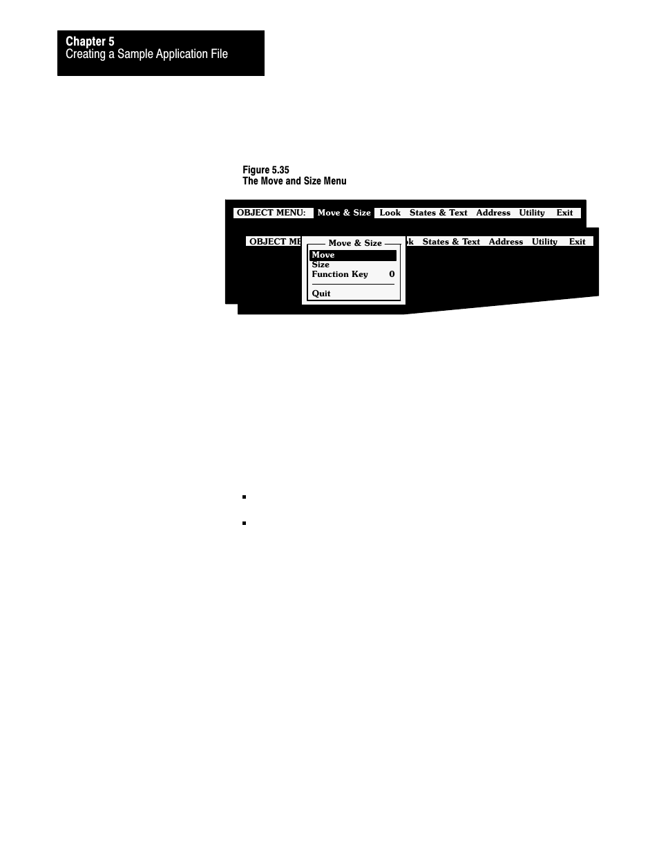 Creating a sample application file chapter 5 | Rockwell Automation 2711 PANELBUILDER SOFTWARE USER MANUAL User Manual | Page 138 / 468