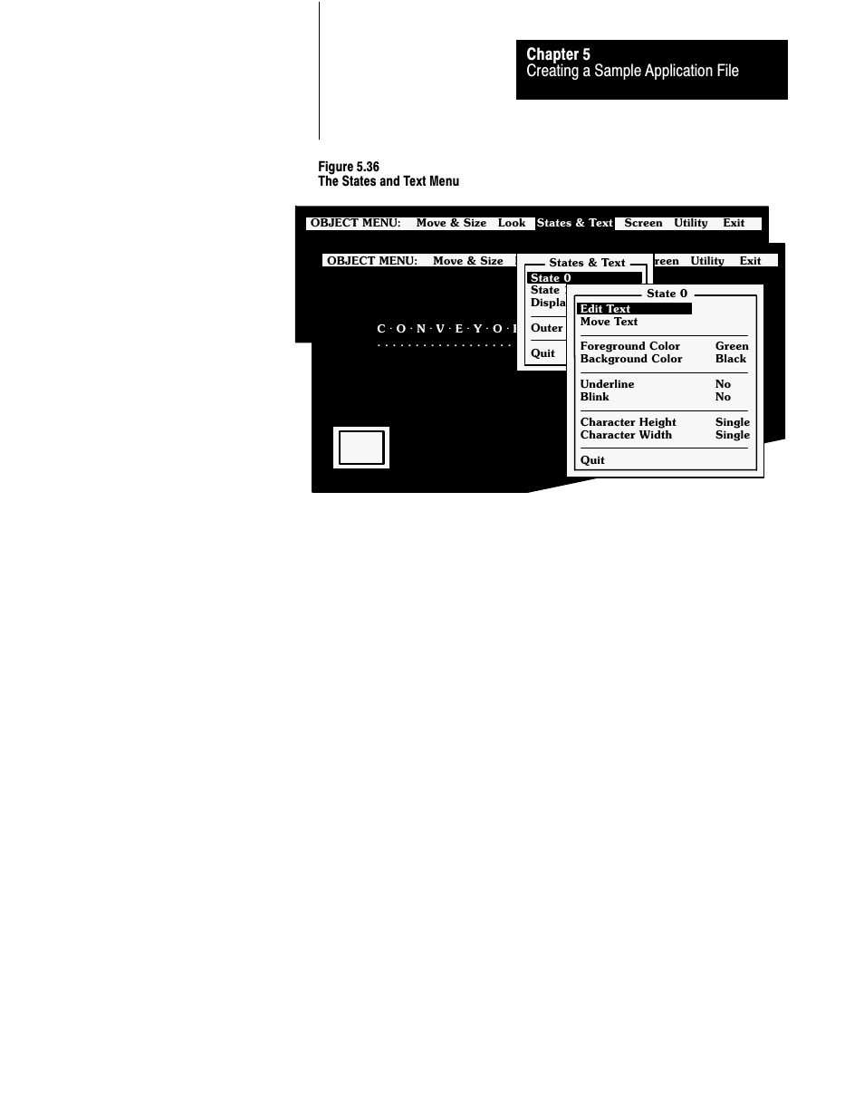 Creating a sample application file chapter 5 | Rockwell Automation 2711 PANELBUILDER SOFTWARE USER MANUAL User Manual | Page 139 / 468