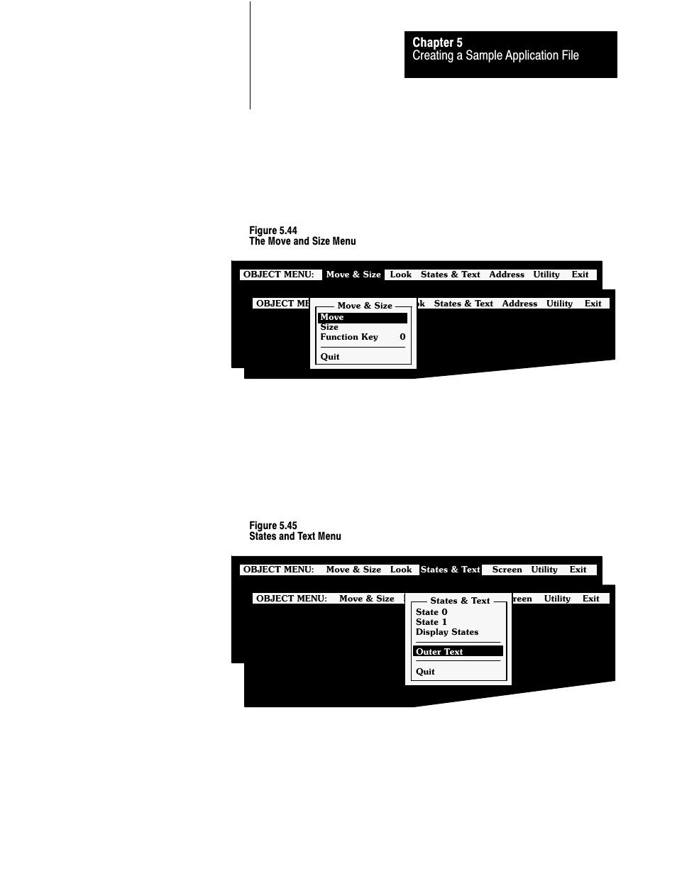 Creating a sample application file chapter 5 | Rockwell Automation 2711 PANELBUILDER SOFTWARE USER MANUAL User Manual | Page 145 / 468