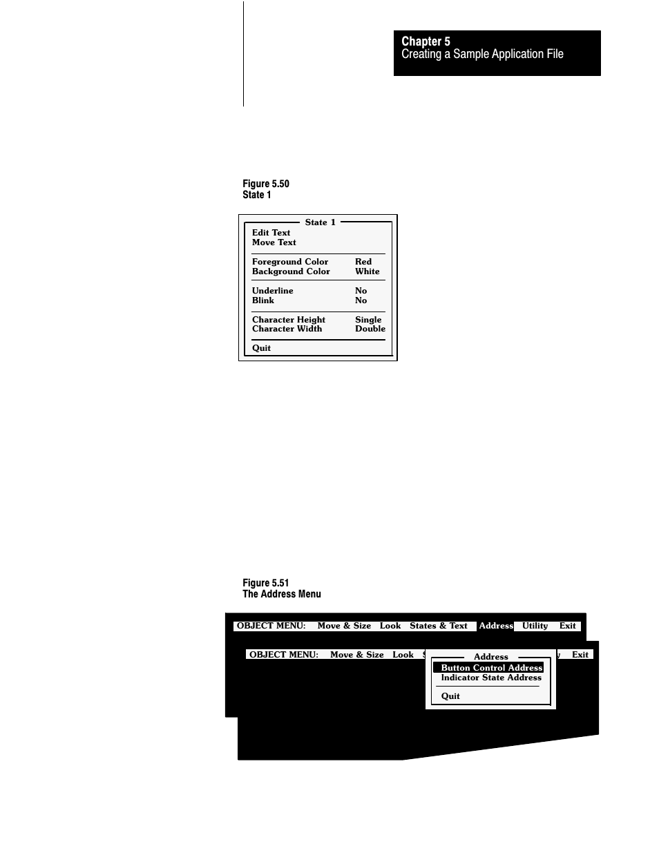 Creating a sample application file chapter 5 | Rockwell Automation 2711 PANELBUILDER SOFTWARE USER MANUAL User Manual | Page 149 / 468