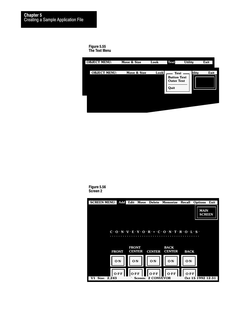 Creating a sample application file chapter 5 | Rockwell Automation 2711 PANELBUILDER SOFTWARE USER MANUAL User Manual | Page 154 / 468