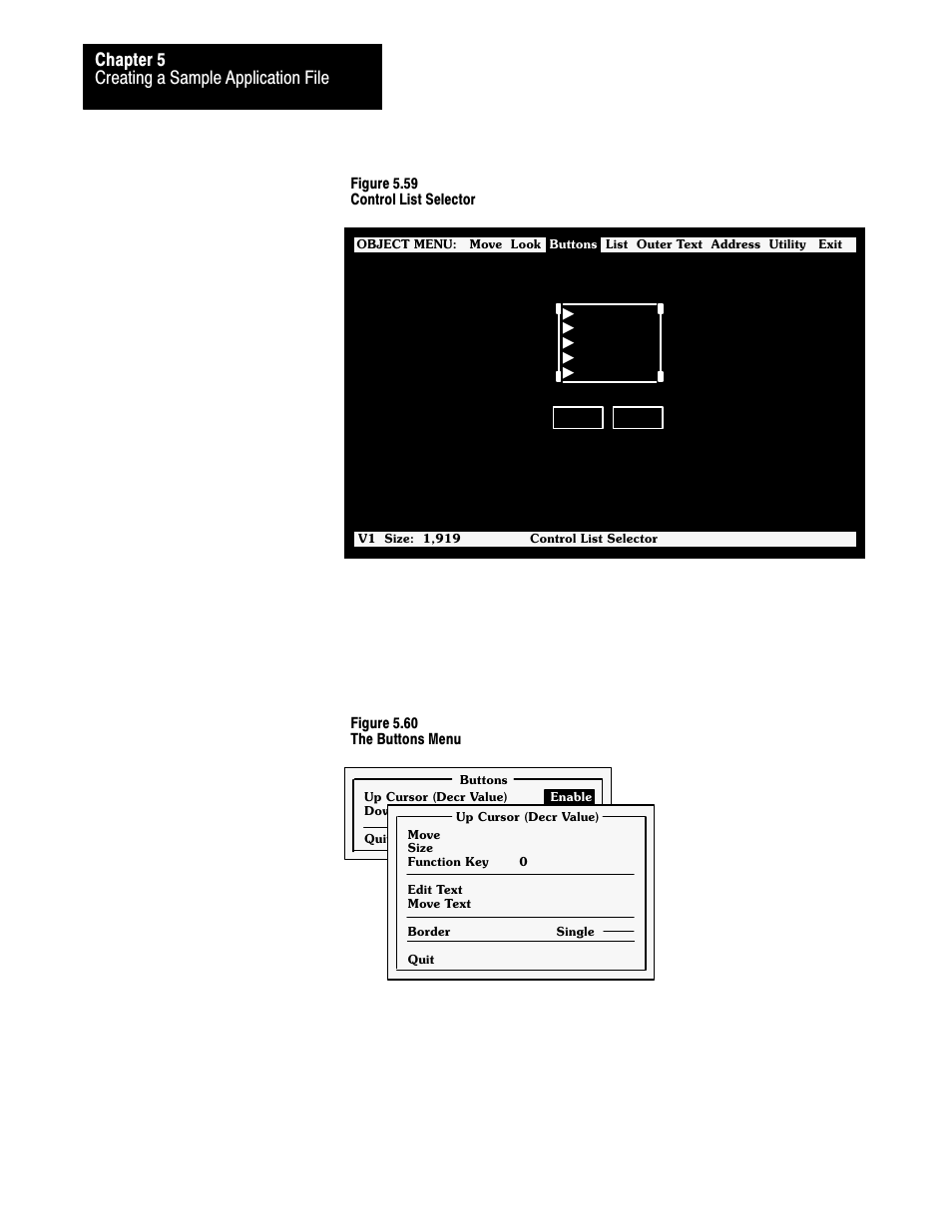 Creating a sample application file chapter 5 | Rockwell Automation 2711 PANELBUILDER SOFTWARE USER MANUAL User Manual | Page 158 / 468