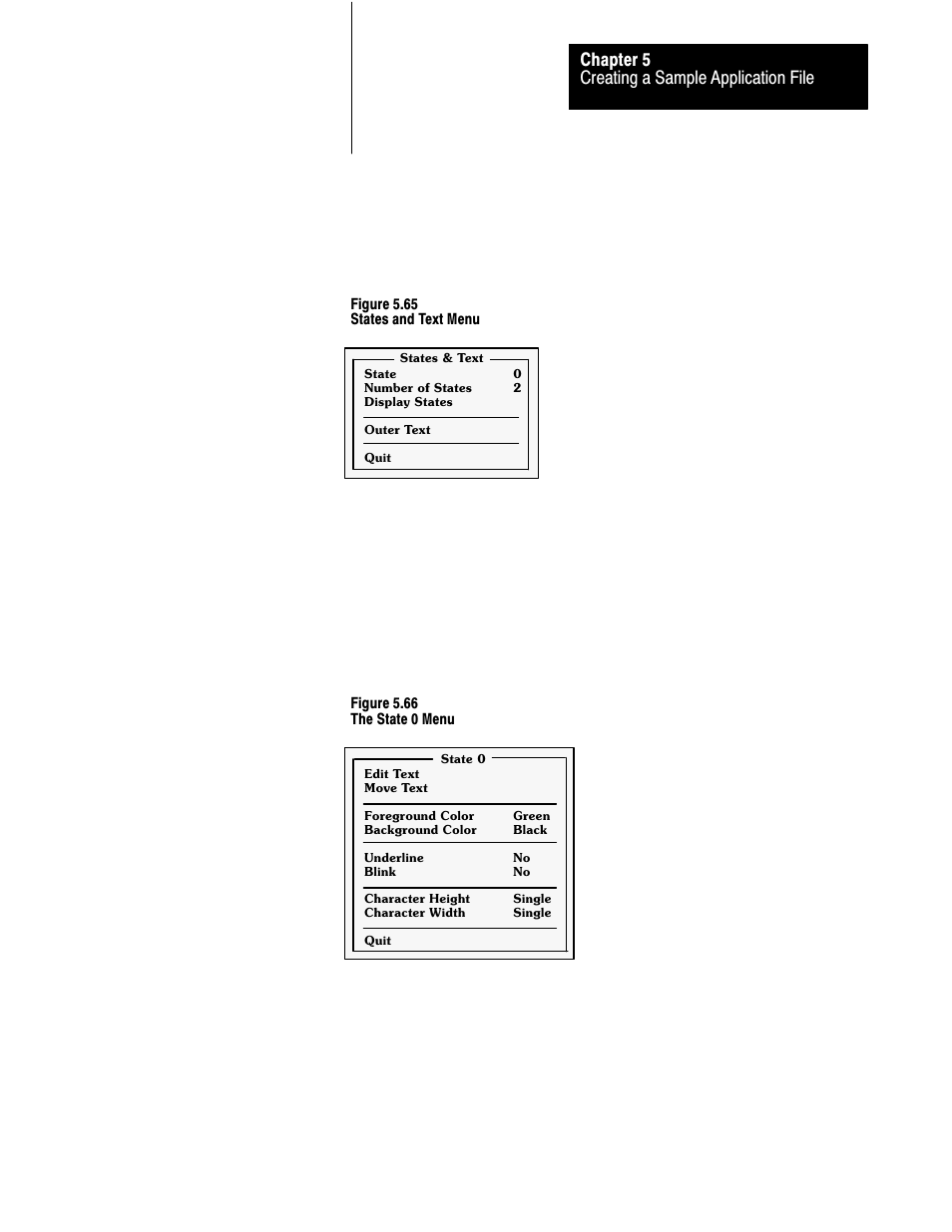 Creating a sample application file chapter 5 | Rockwell Automation 2711 PANELBUILDER SOFTWARE USER MANUAL User Manual | Page 163 / 468