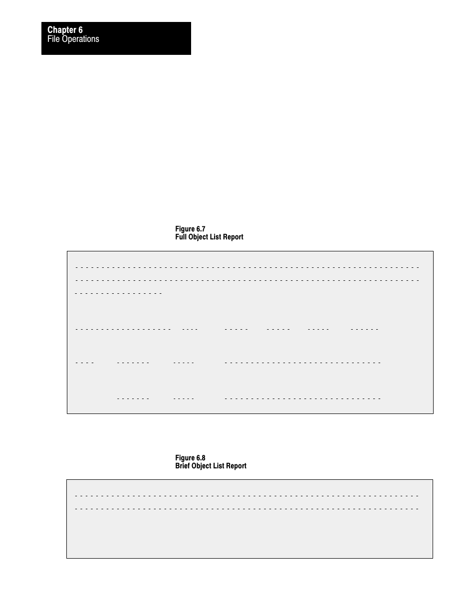 File operations chapter 6 | Rockwell Automation 2711 PANELBUILDER SOFTWARE USER MANUAL User Manual | Page 182 / 468