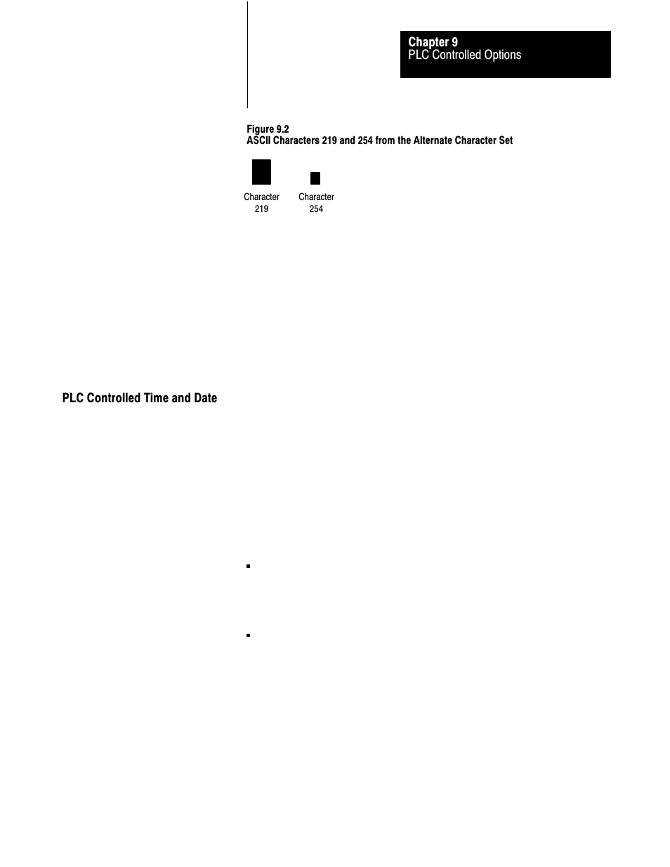 Plc controlled time and date | Rockwell Automation 2711 PANELBUILDER SOFTWARE USER MANUAL User Manual | Page 264 / 468