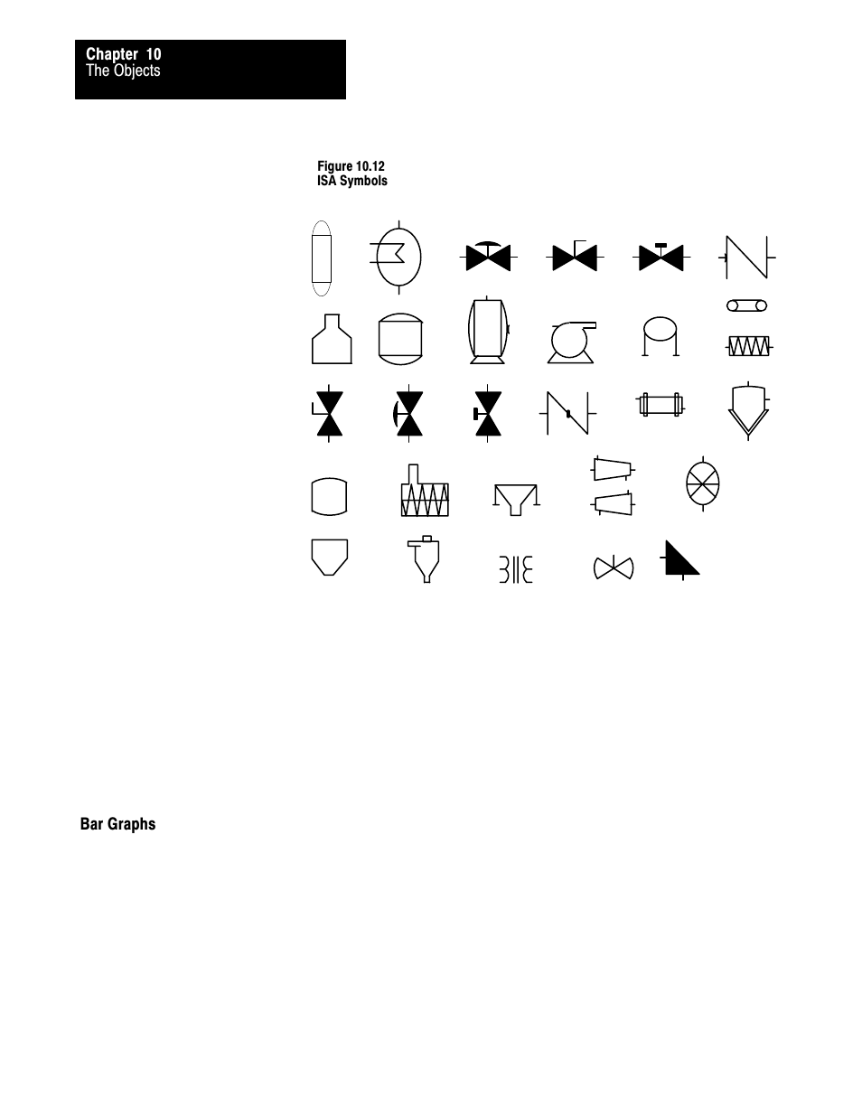 Bar graphs, 10ć56 | Rockwell Automation 2711 PANELBUILDER SOFTWARE USER MANUAL User Manual | Page 321 / 468