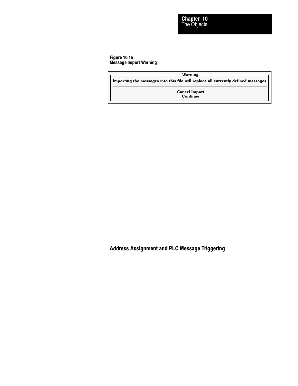 10ć61 | Rockwell Automation 2711 PANELBUILDER SOFTWARE USER MANUAL User Manual | Page 326 / 468