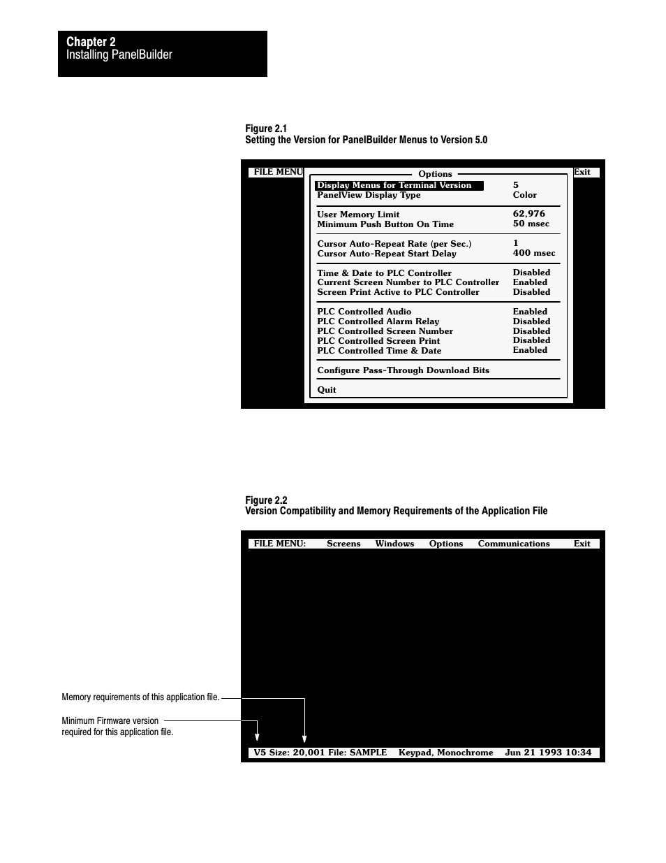 Installing panelbuilder chapter 2 | Rockwell Automation 2711 PANELBUILDER SOFTWARE USER MANUAL User Manual | Page 34 / 468